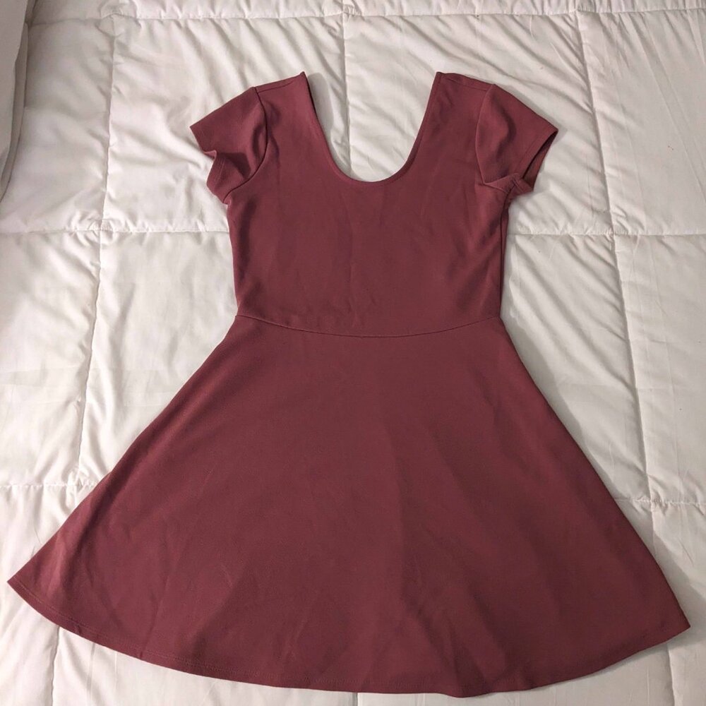 Planet Gold Mauve Women's Dress, L